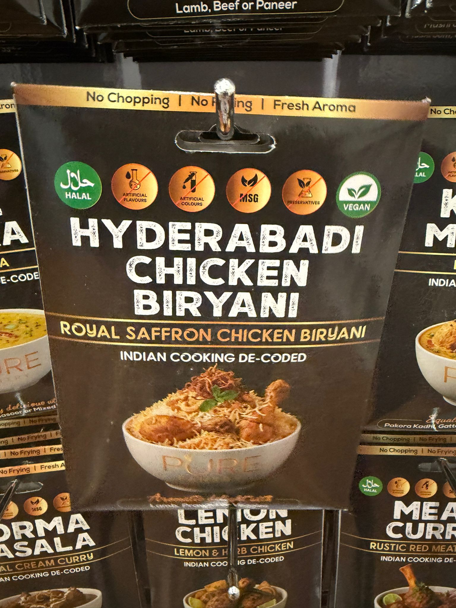 PURE  PANTRY HYDERABADI CHICKEN BIRYANI MIX 60 GM