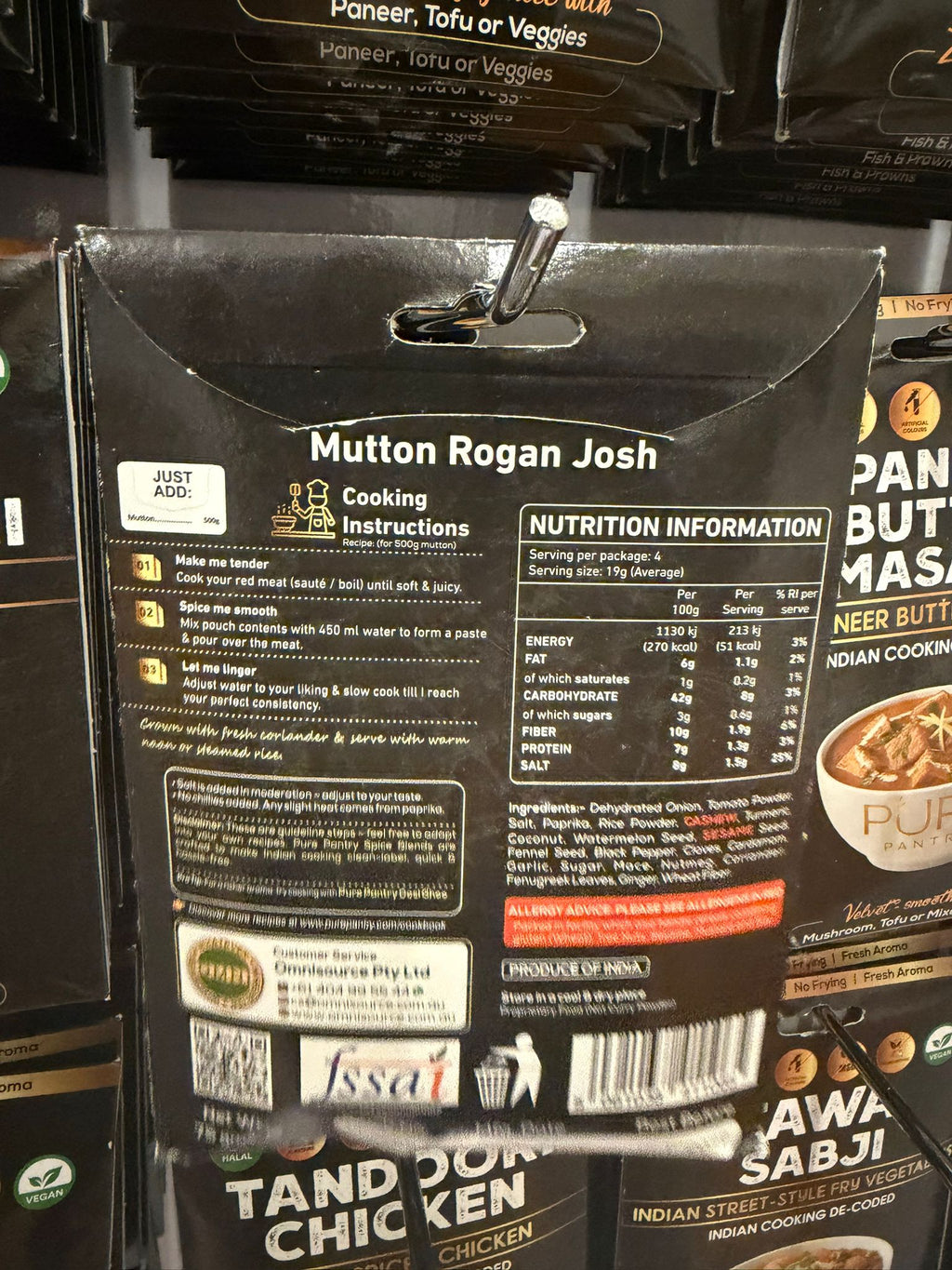 PURE PANTRY MUTTON ROGHAN JOSH MIX 65 GM