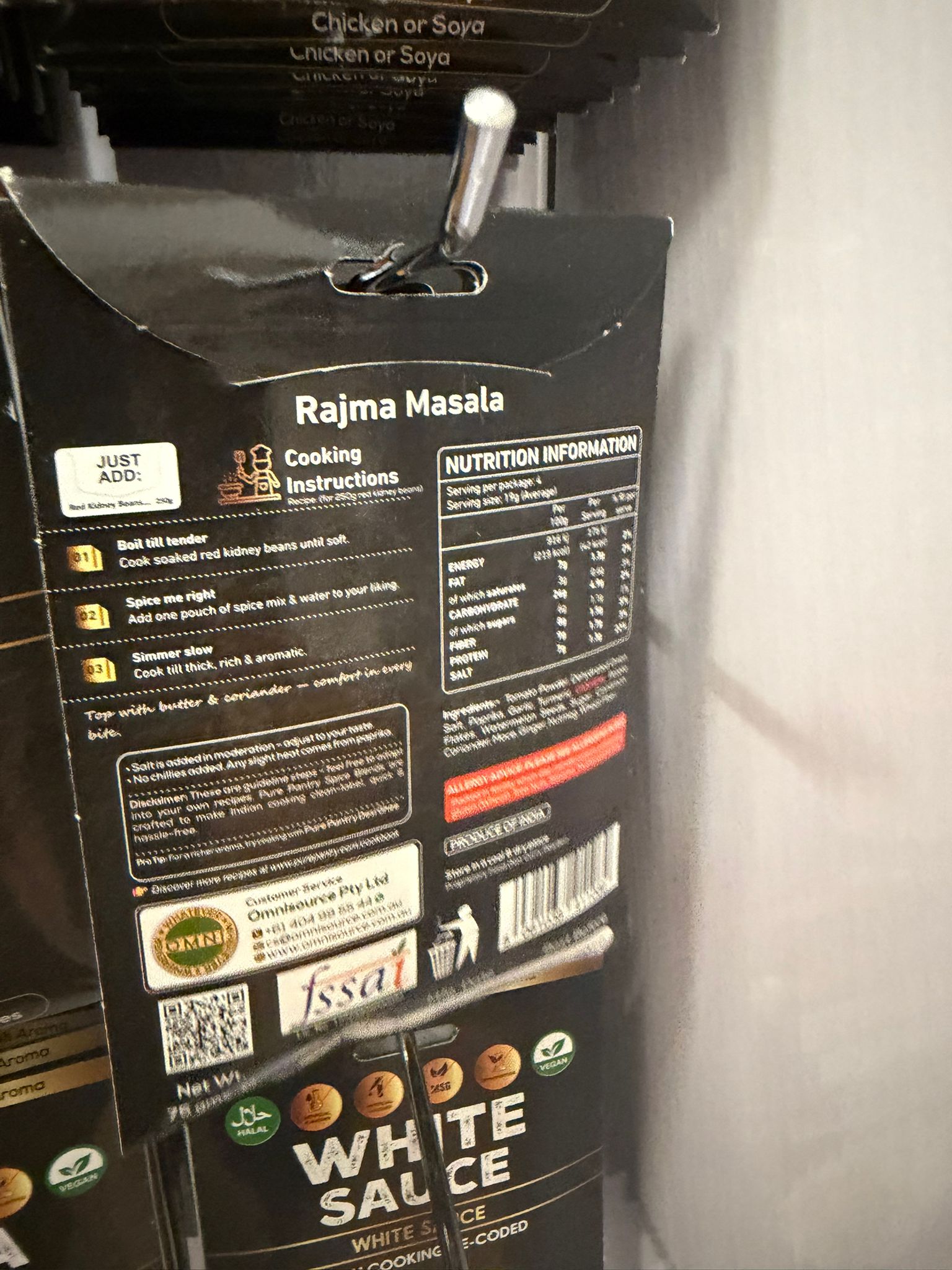 PURE PANTRY RAJMA MASALA MIX 60 GM