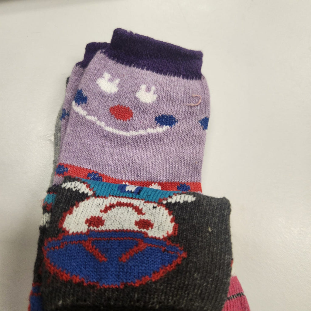Cotton Socks 1-3 years  ( 4 colors available) A PAIR