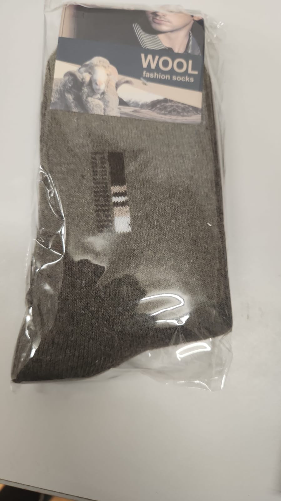 MENS WINTER SOCKS FREE SIZE SHEEP WOOL