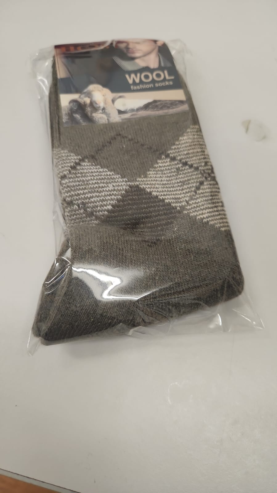 MENS WINTER SOCKS FREE SIZE SHEEP WOOL