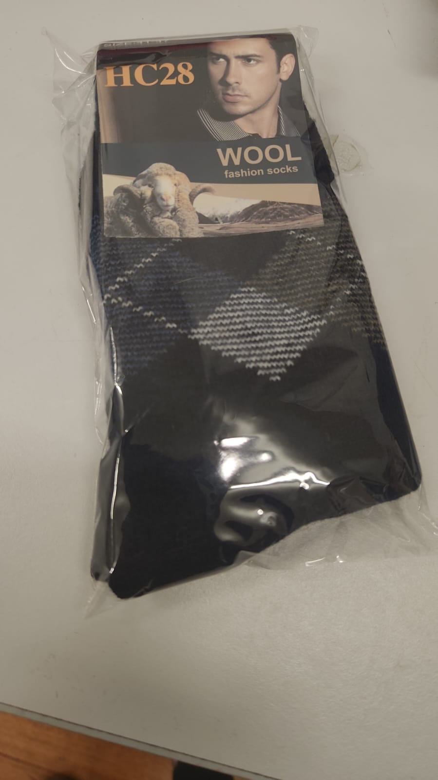 MENS WINTER SOCKS FREE SIZE SHEEP WOOL