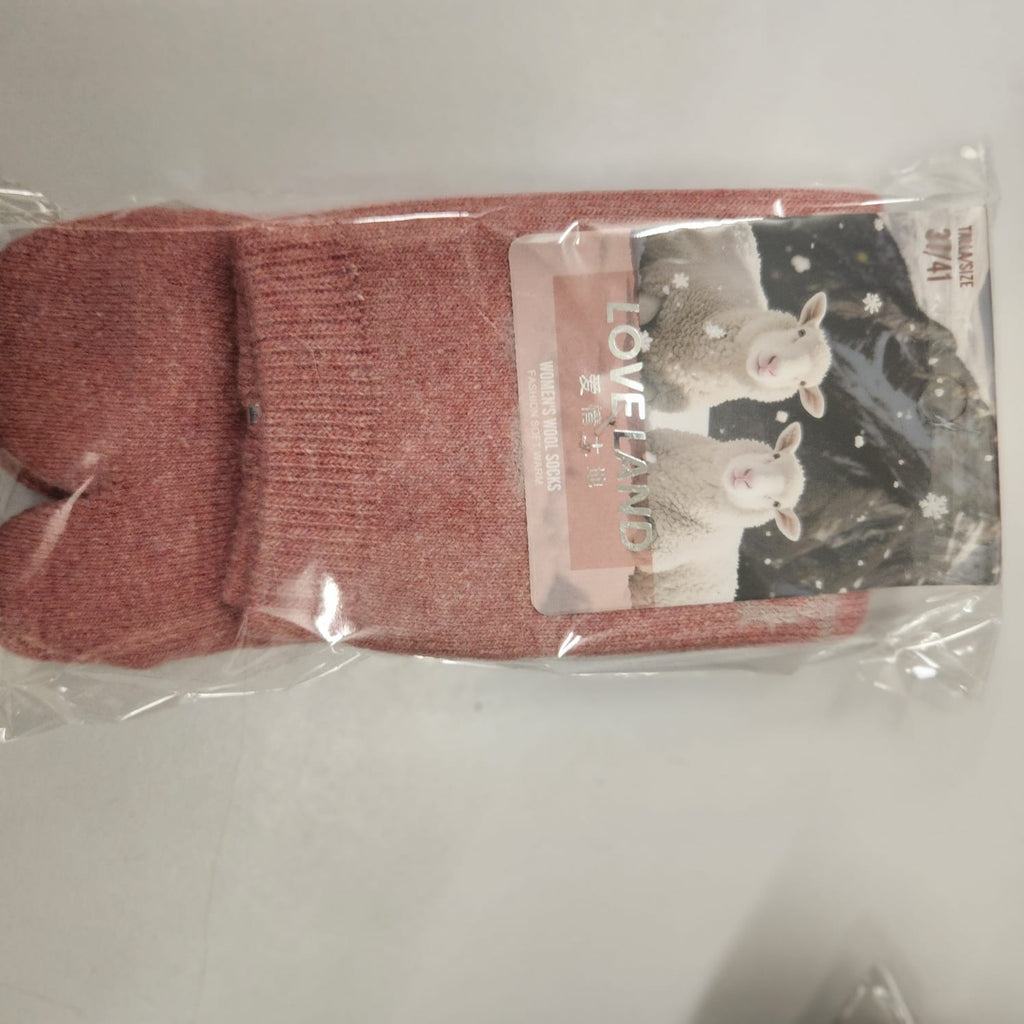 LADIES SOCKS FOR WINTERS FREE SIZE SHEEP WOOLEN
