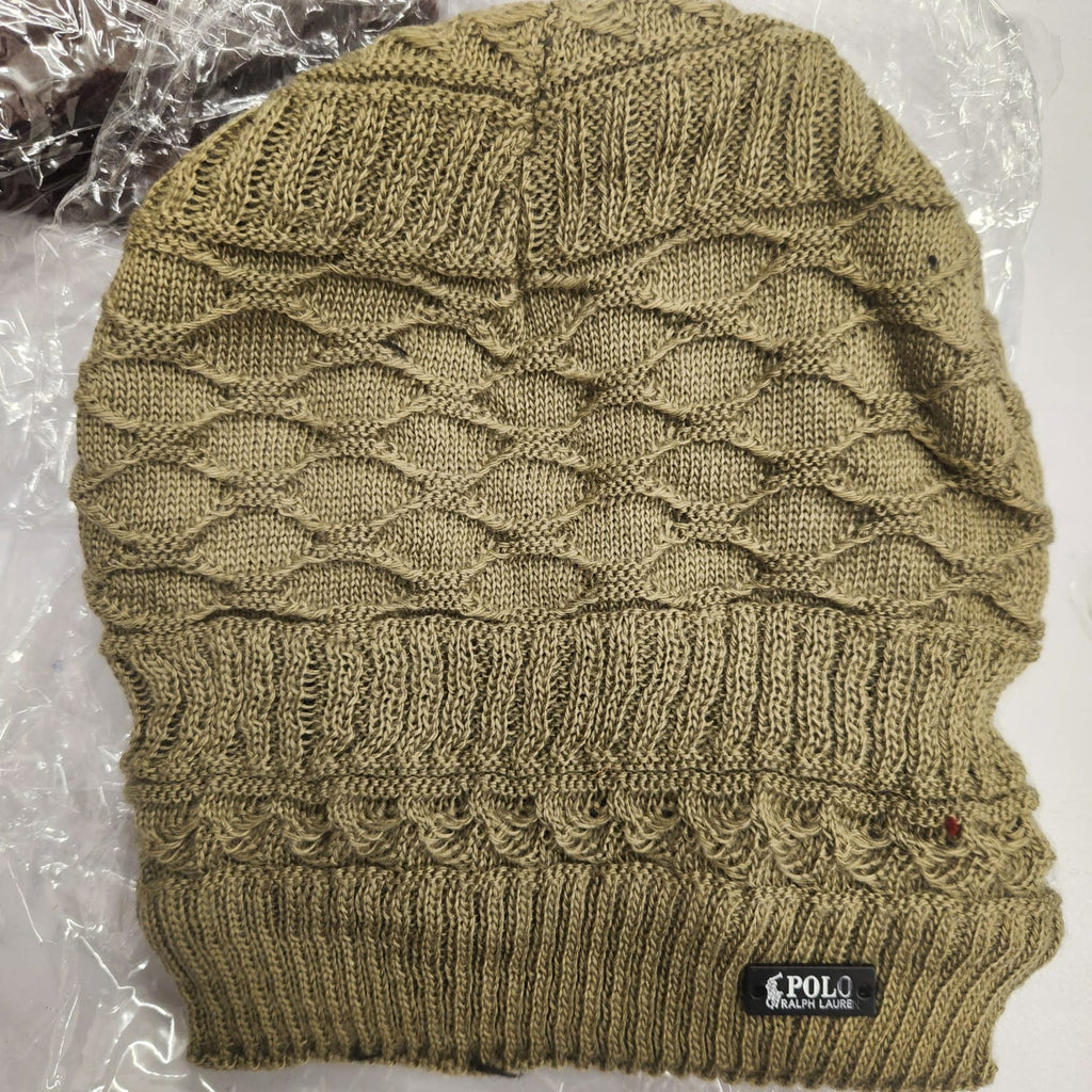 MALE BINNIES ( CAPS) FOR WINTERS FREE SIZE WITH FURR LINNING