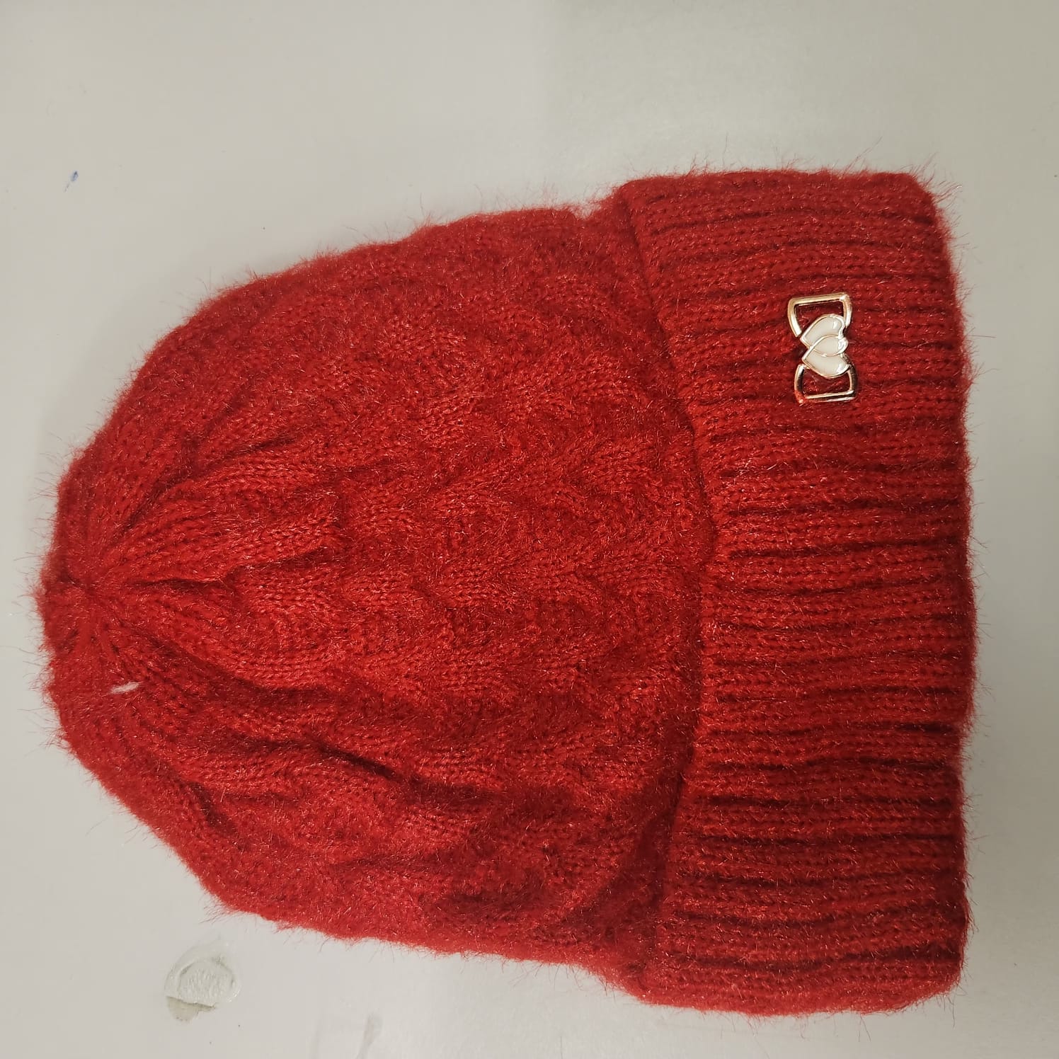 LADIES BEANIES WITH FURR