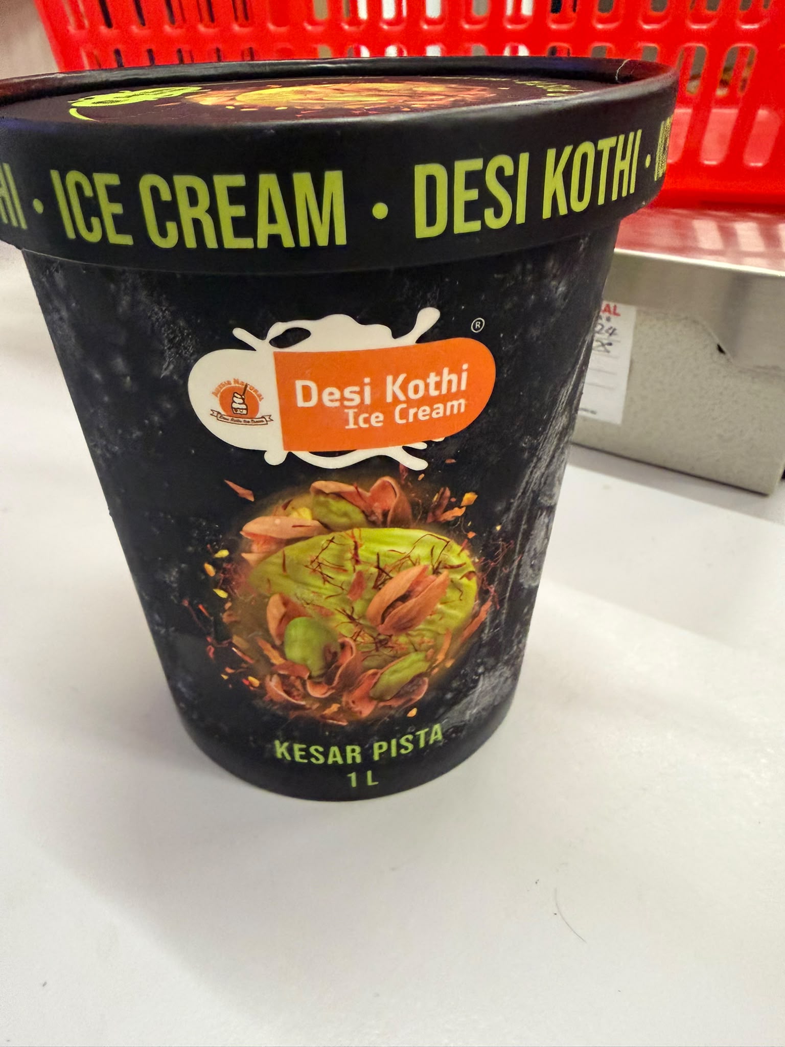 Desi Kothi Kesar Pista 1 ltr