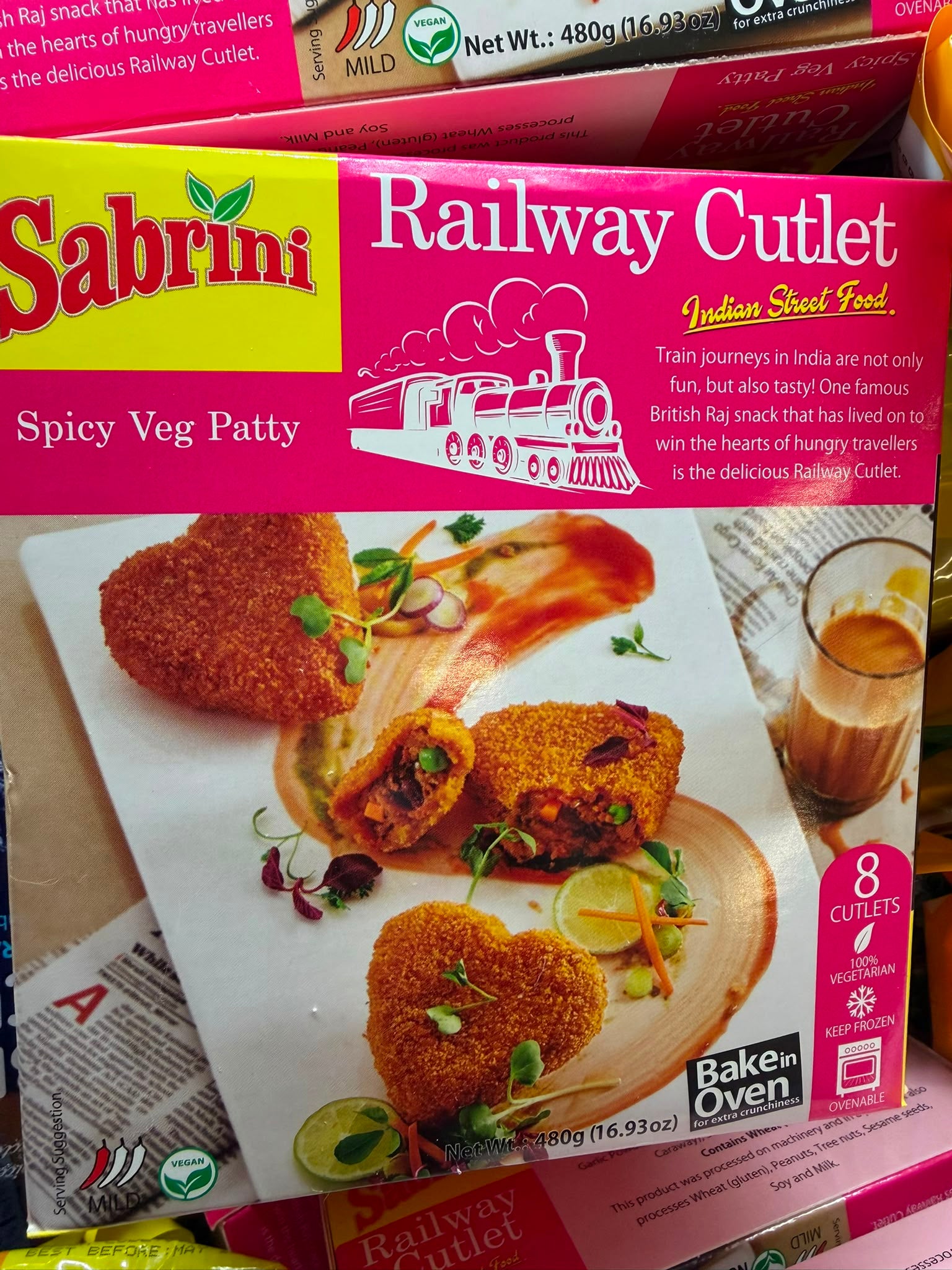 SABRINI RAILWAY CUTLET 480 GM