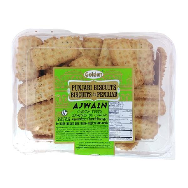 GOLDEN PUNJABI AJWAIN CARROM SEEDS BISCUITS