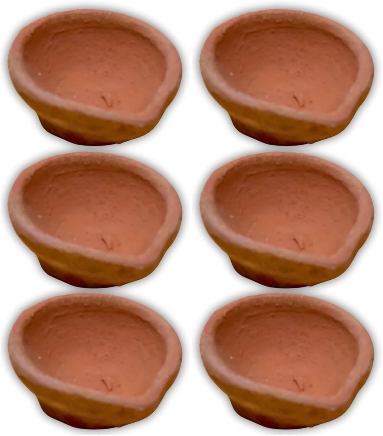 POOJA DIYA PACK OF 6