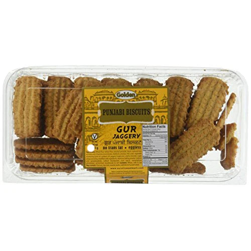 GOLDEN PUNJABI GUR BISCUITS 650 GM