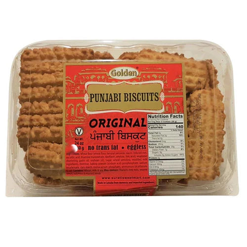 GOLDEN PUNJABI ORIGINAL BISCUITS 650 GM