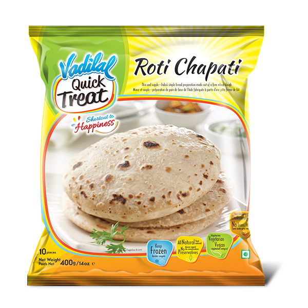 VADILAL ROTI CHAPATI 400 GM